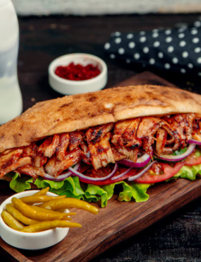 Turkish Beef Doner Wrap